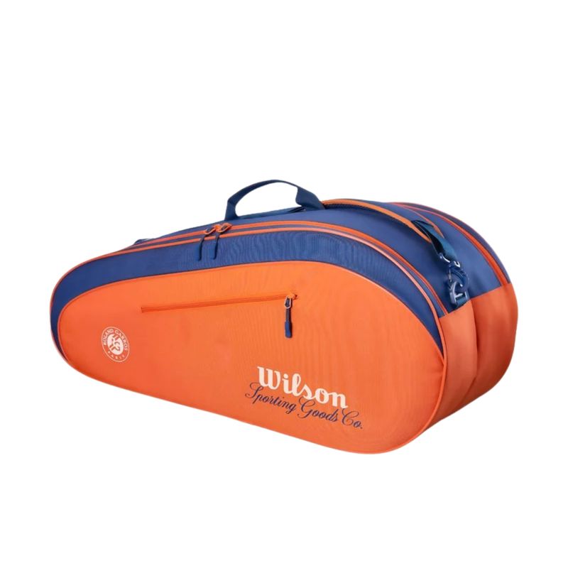 raqueteira-wilson-roland-garros-2026-team-6-packs-unissex-laranja