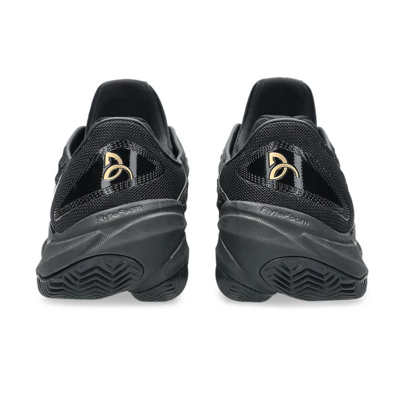 tênis-asics-court-ff-3-novak-clay-night-energy-masculino-preto-dourado