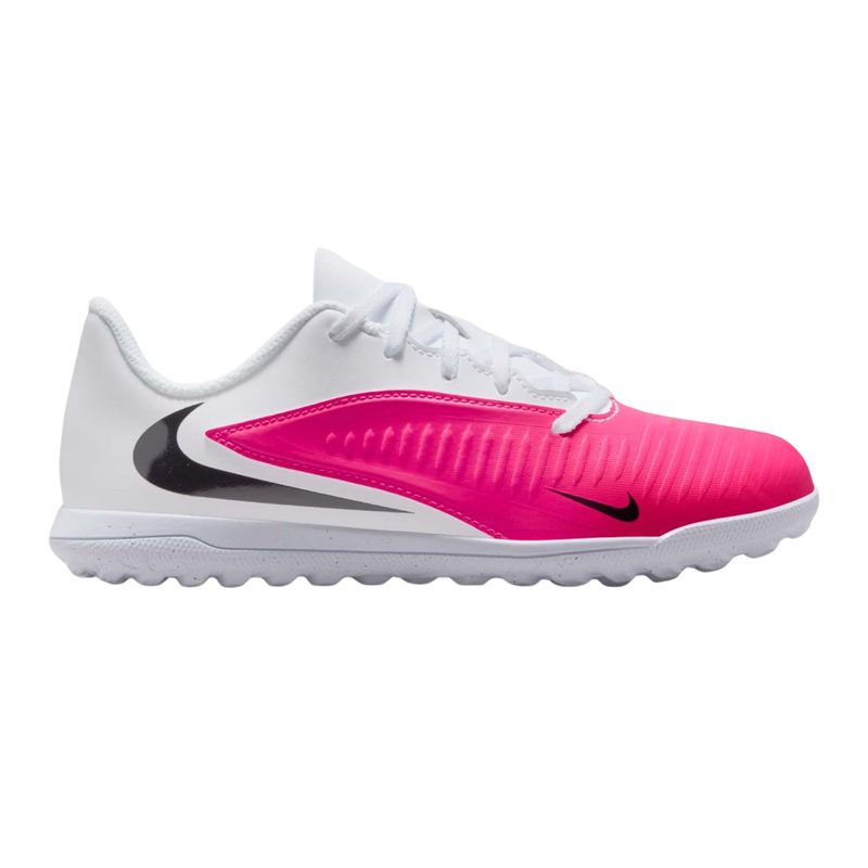 chuteira-society-nike-phantom-6-club-low-infantil-branca-rosa