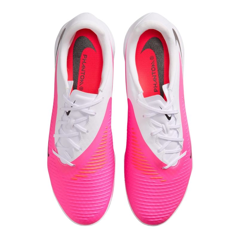 chuteira-society-nike-phantom-6-low-academy-masculina-branca-rosa