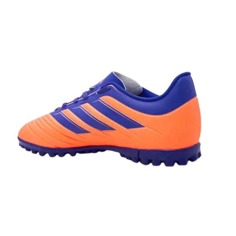 chuteira-society-adidas-rabisco-ii-infantil-laranja-azul