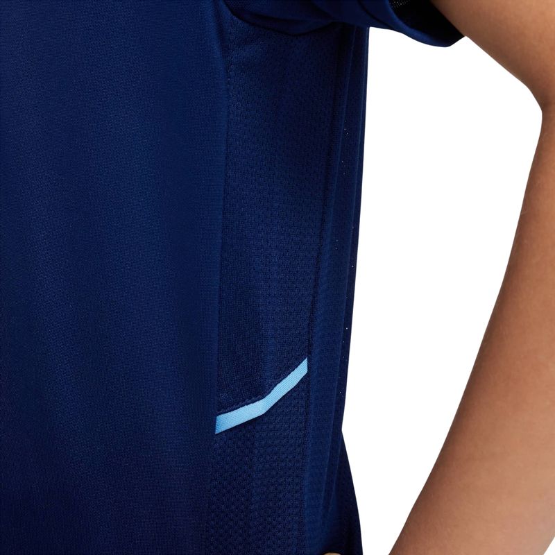 camiseta-nike-erling-haaland-academy-infantil-azul