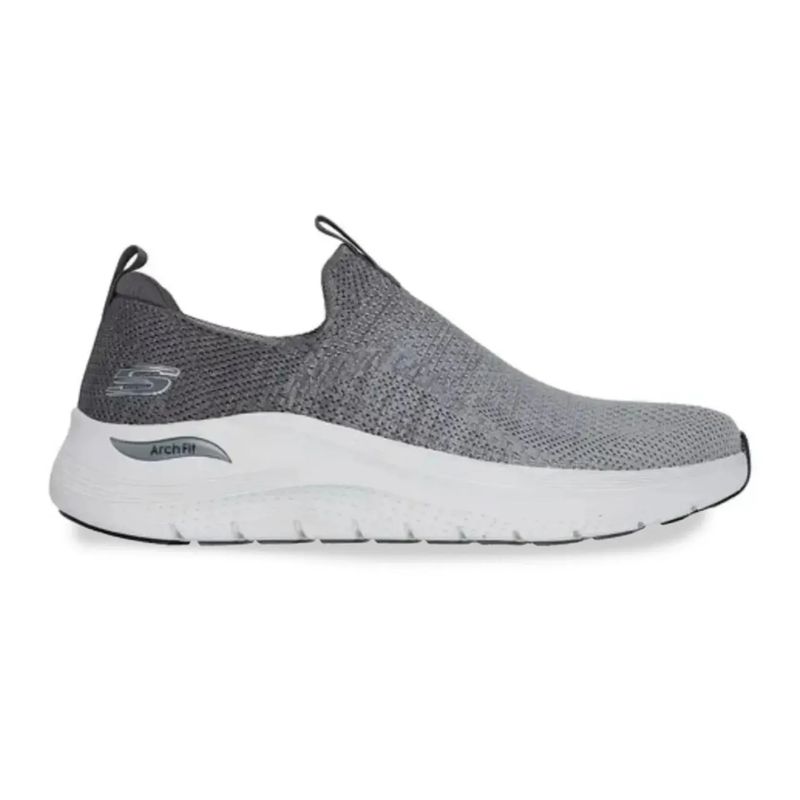 tênis-skechers-arch-fit-2.0-masculino-cinza