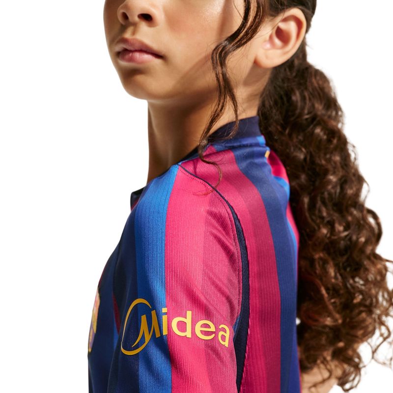 camisa-barcelona-i-26-27-nike-torcedor-pro-infantil-azul-vermelha