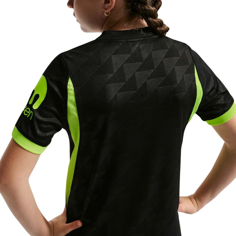 camisa-atlético-madrid-ii-26-27-nike-torcedor-pro-infantil-preta
