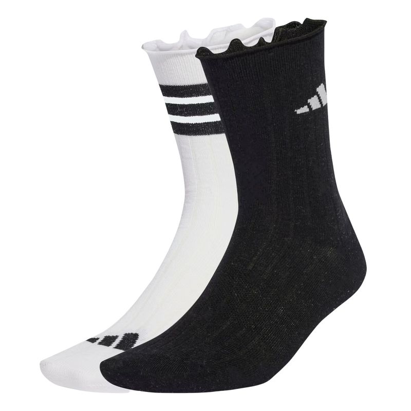 kit-meia-adidas-glow-2-pares-unissex-branca-preta