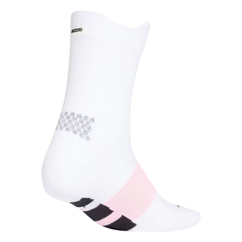 meia-adidas-cano-médio-adizero-unissex-branca
