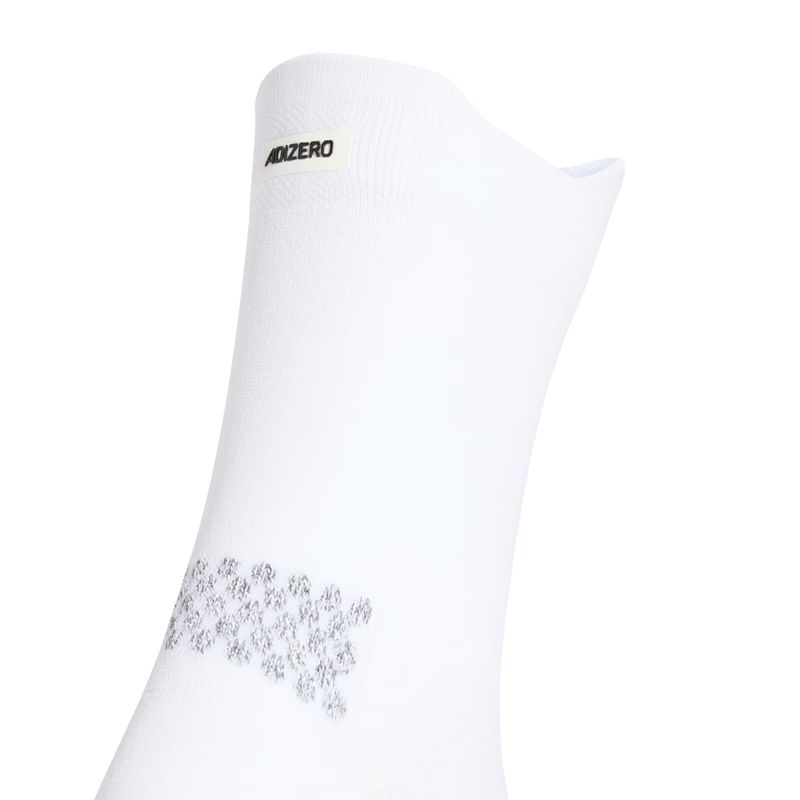 meia-adidas-cano-médio-adizero-unissex-branca