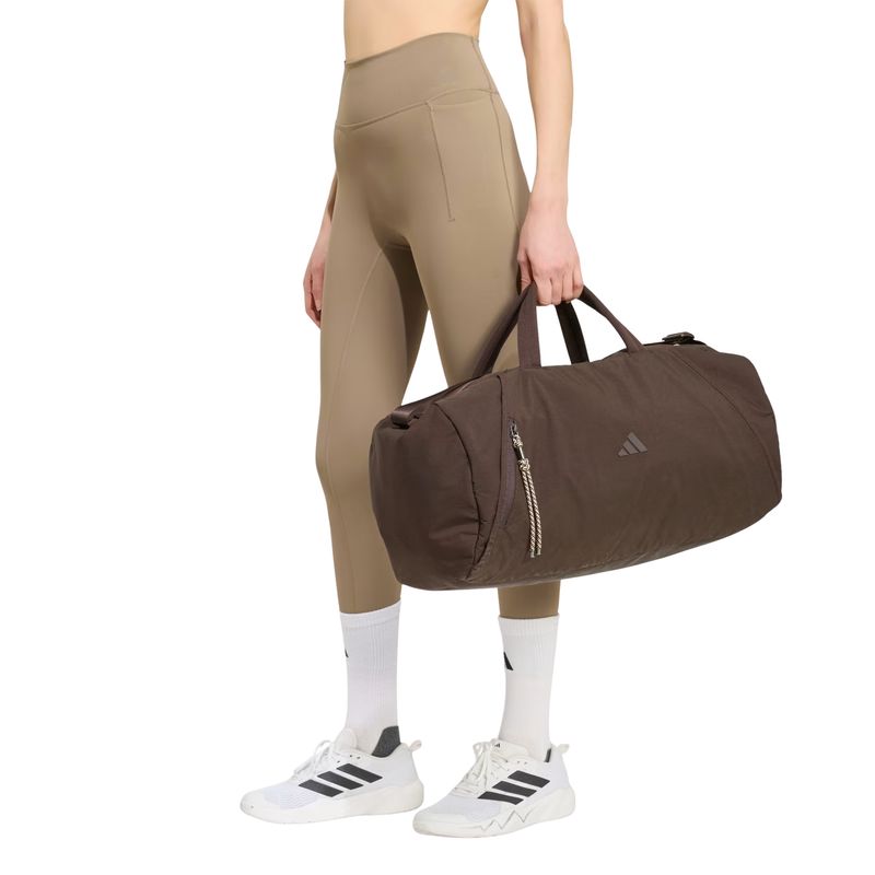 mala-adidas-duffel-motion-média-unissex-marrom