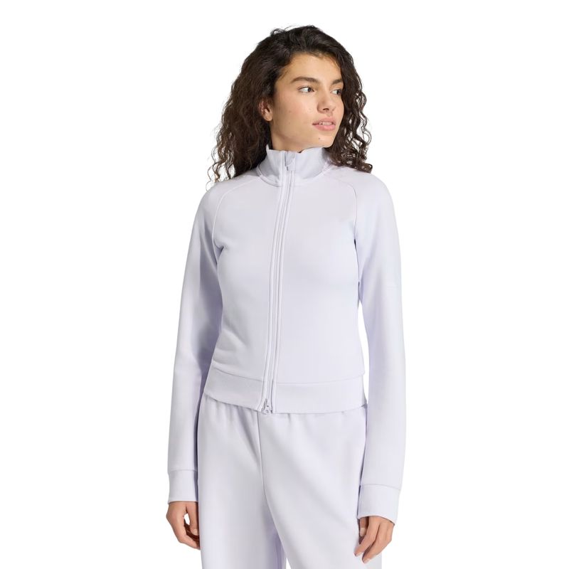 jaqueta-adidas-soft-lux-slim-feminina-lilás