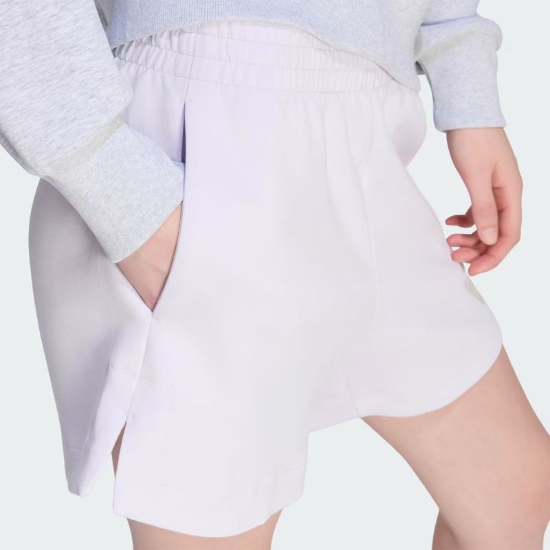 shorts-adidas-folgado-soft-lux-feminino-lilás