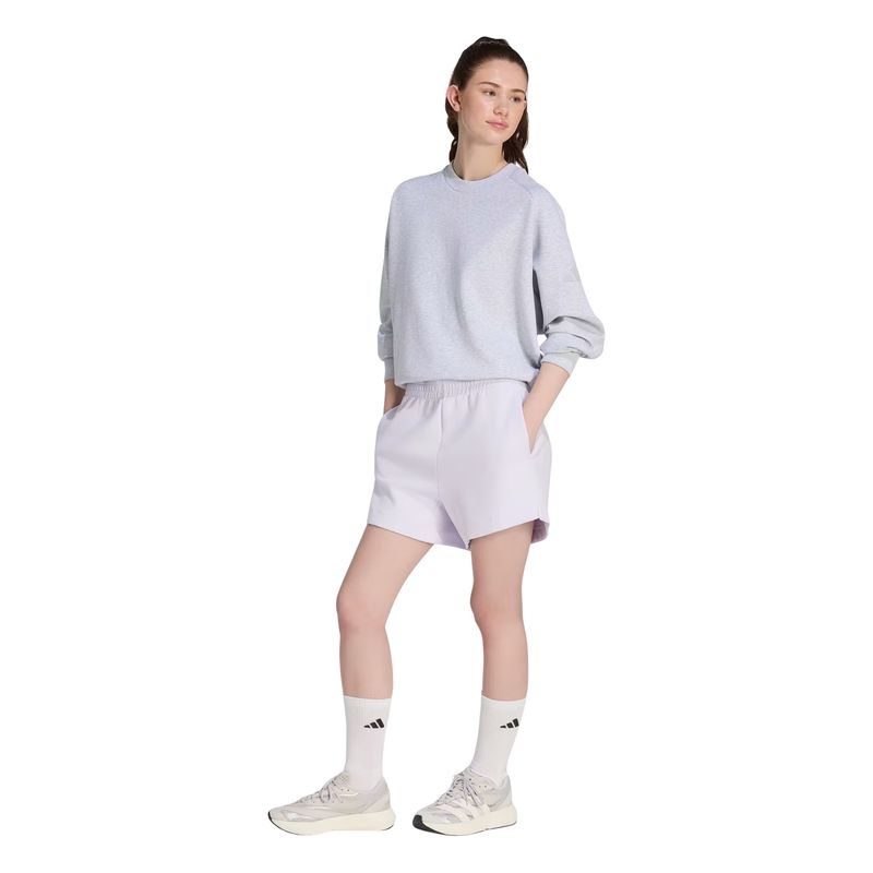 shorts-adidas-folgado-soft-lux-feminino-lilás