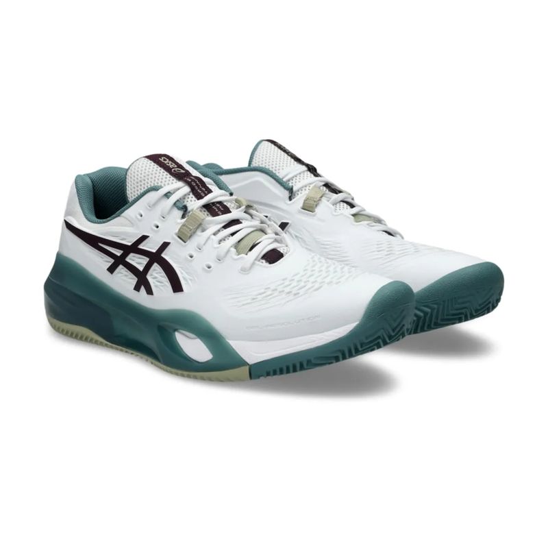 tênis-asics-gel-resolution-x-saibro-masculino-branco-verde