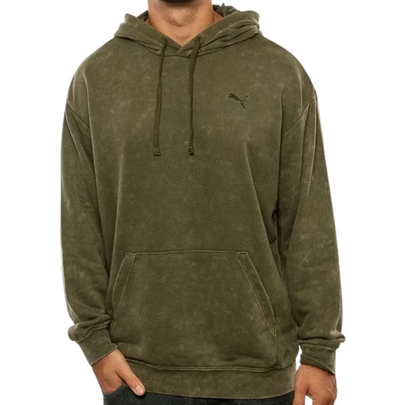 blusão-puma-essentials-elevated-relaxed-wash-masculino-verde