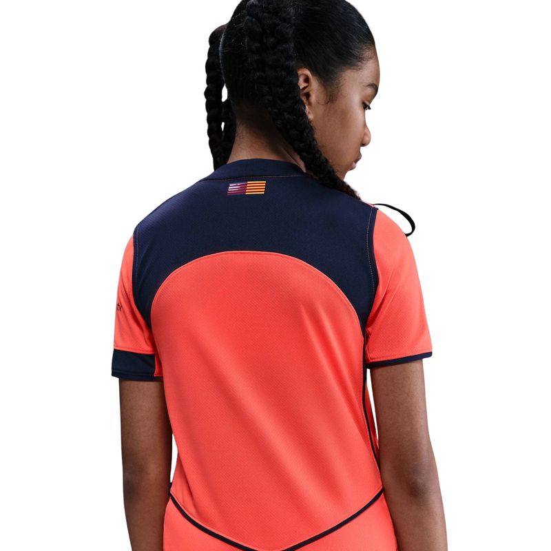 camisa-barcelona-iii-25-26-nike-total-90-torcedora-pro-infantil-laranja