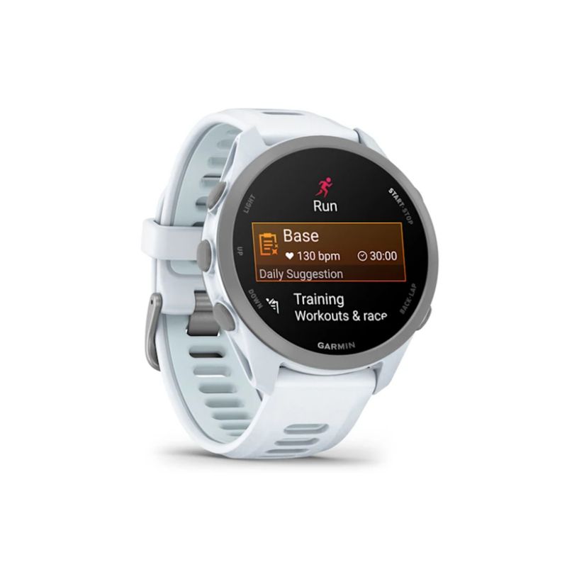 relógio-monitor-cardíaco-garmin-forerunner-170-unissex-marfim-azul