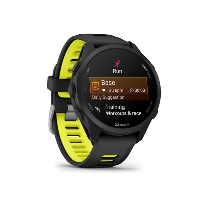relógio-monitor-cardíaco-garmin-forerunner-170-unissex-preto-amarelo