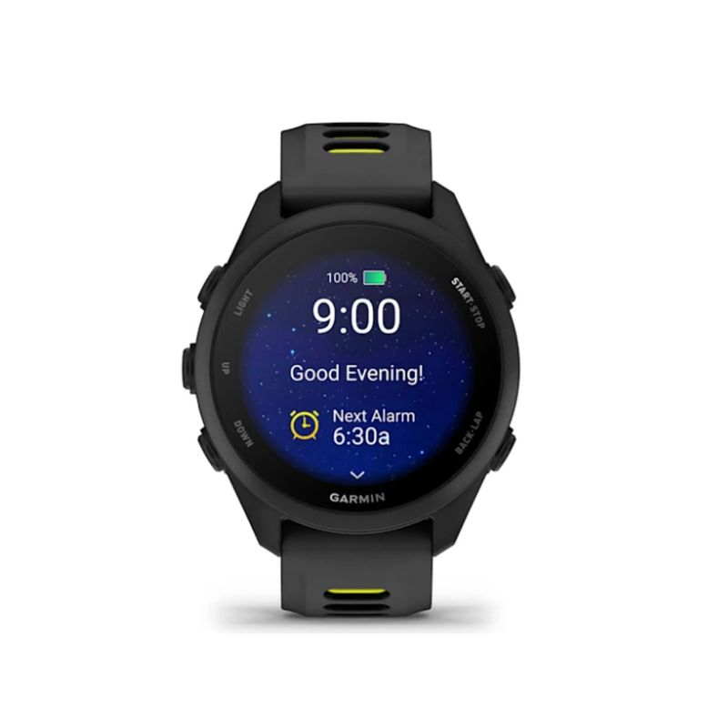relógio-monitor-cardíaco-garmin-forerunner-170-unissex-preto-amarelo