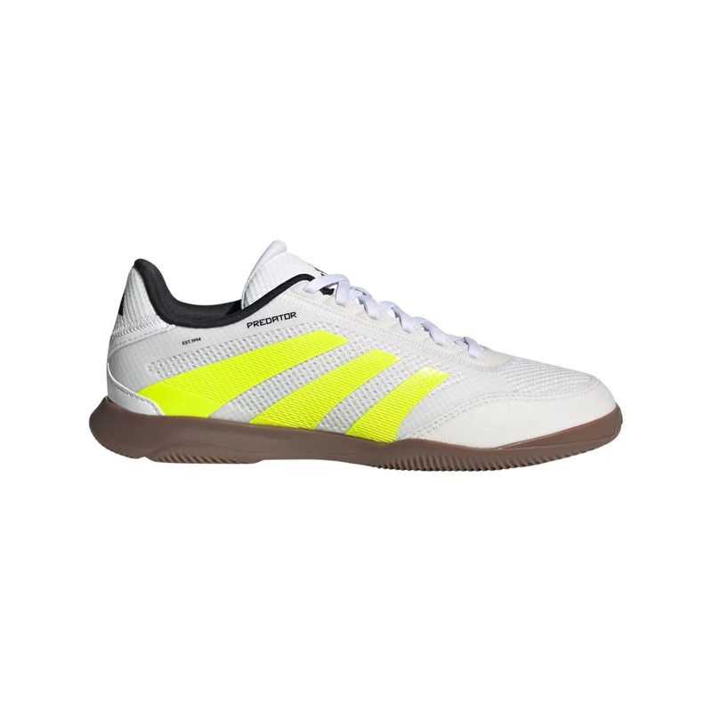 chuteira-fustal-adidas-predator-league-infantil-branca-verde