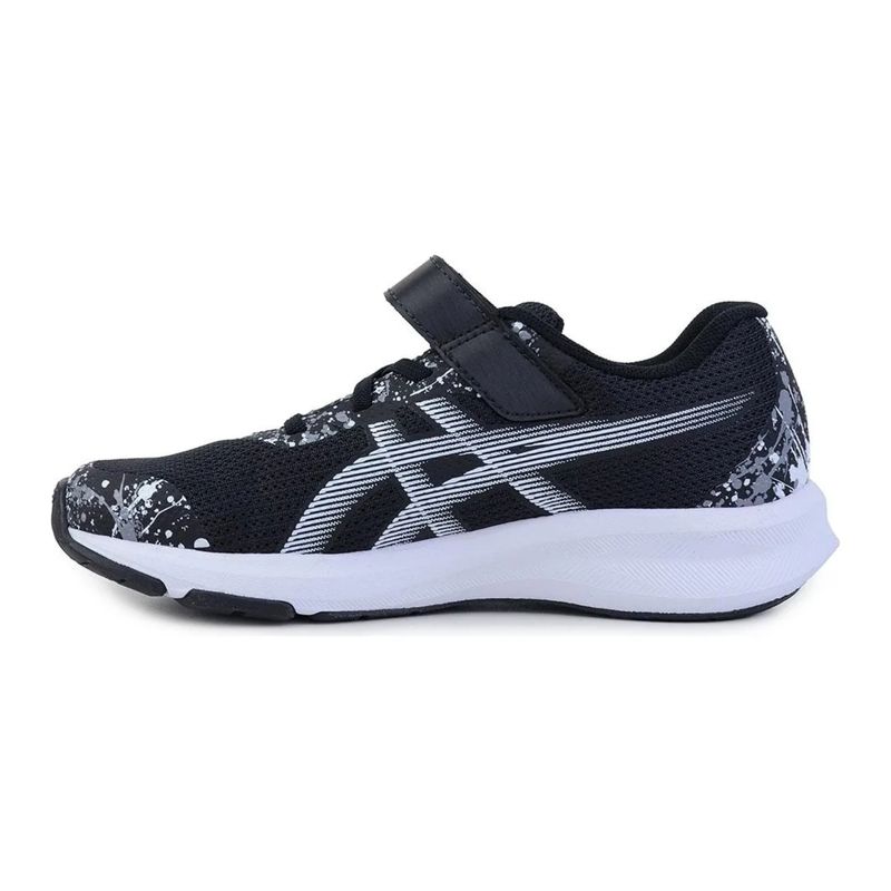 tênis-asics-fantasy-5-ps-infantil-preto-branco