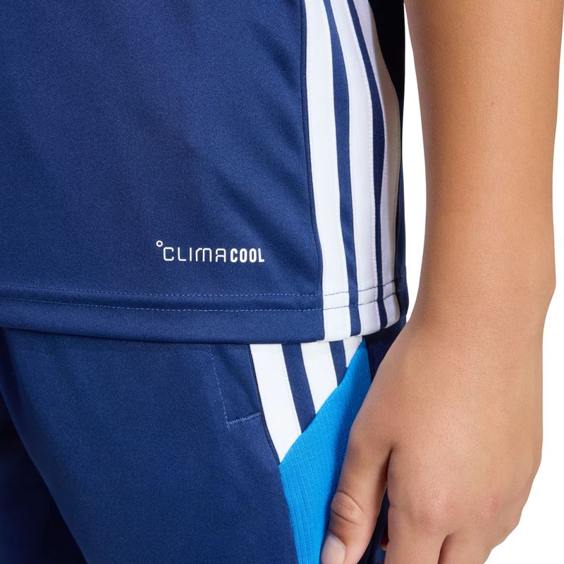 camisa-adidas-tiro-essentials-infantil-azul-escuro
