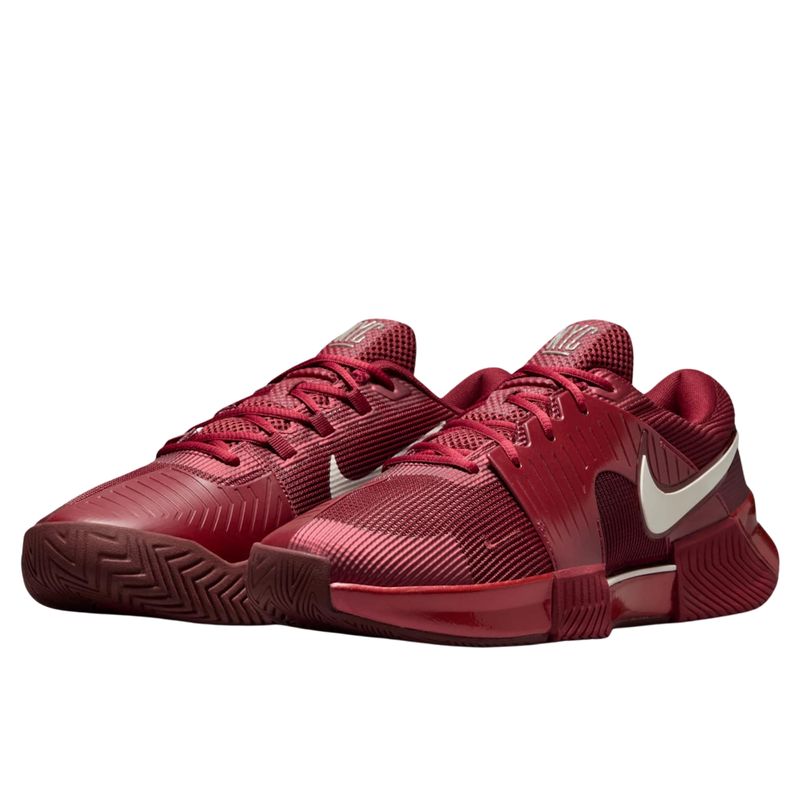 tenis-nike-zoom-gp-challenge-1.5-quadra-rápida-premium-masculino-vermelho