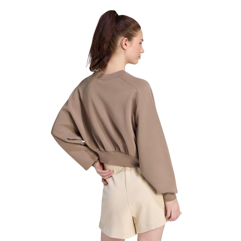 blusao-adidas-soft-lux-loose-feminino-marrom