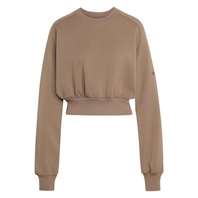 blusao-adidas-soft-lux-loose-feminino-marrom