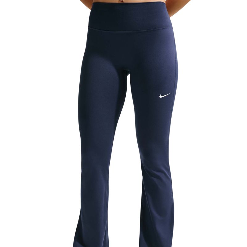 calca-legging-dri-fit-nike-one-flare-feminina-azul-marinho