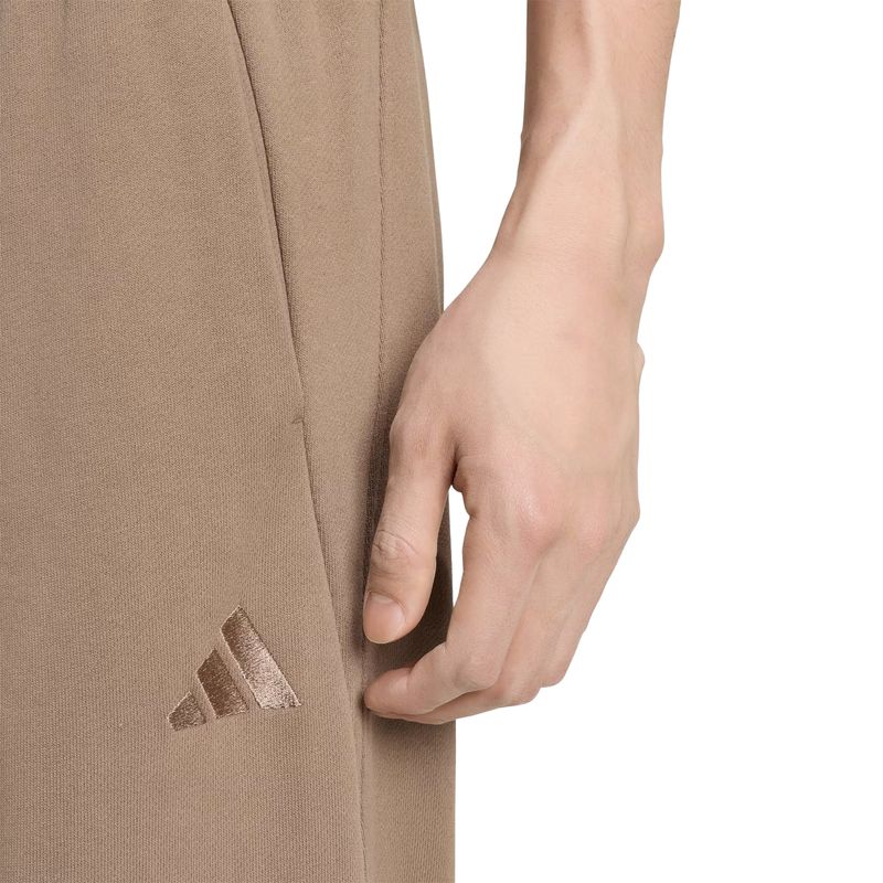 calca-adidas-jogger-small-logo-wide-masculina-marrom
