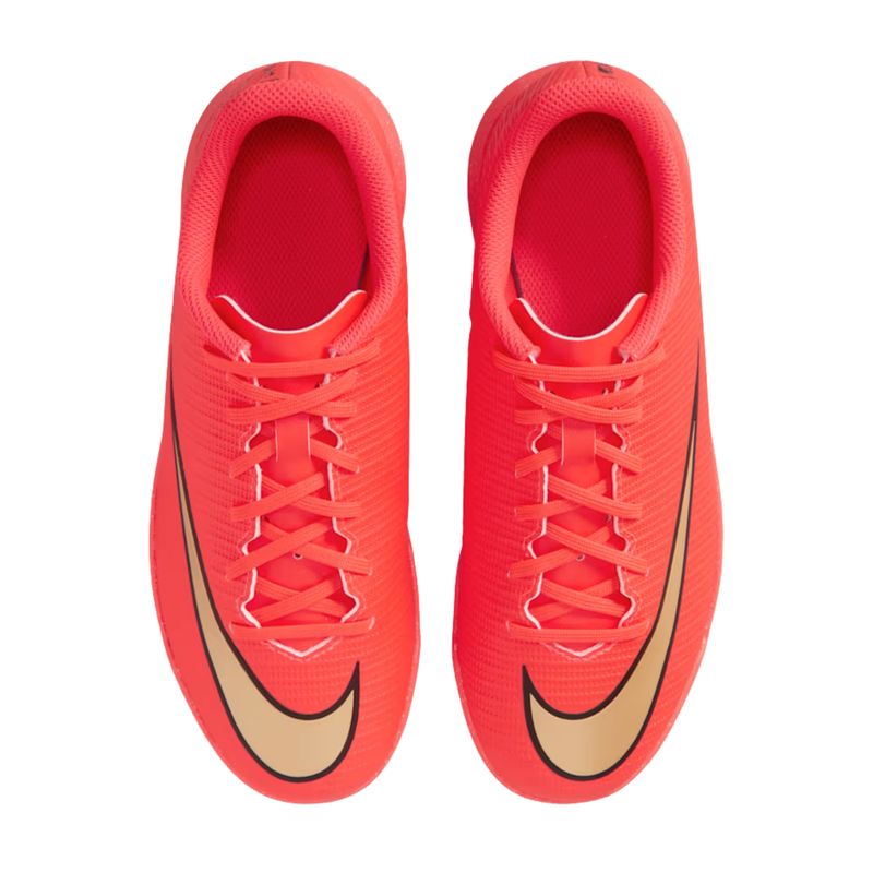 chuteira-society-nike-vapor-17-club-infantil-vermelha