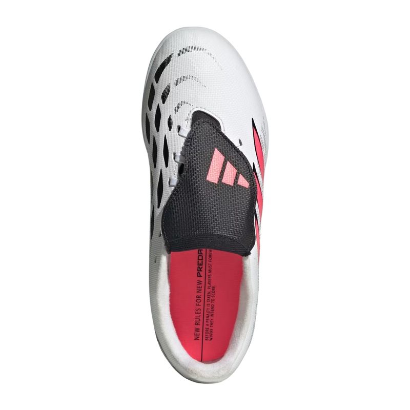 chuteira-futsal-adidas-predator-club-infantil-branca