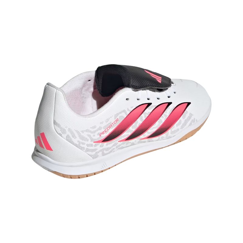 chuteira-futsal-adidas-predator-club-infantil-branca