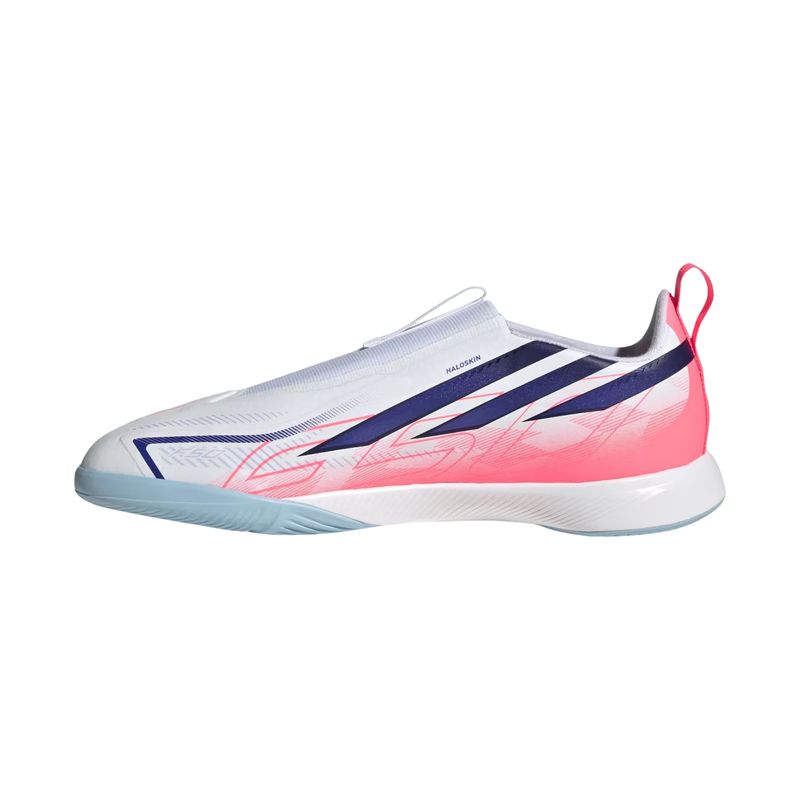 chuteira-futsal-adidas-f50-hyperfast-league-ll-infantil-branca