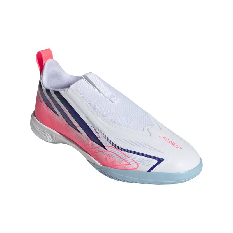 chuteira-futsal-adidas-f50-hyperfast-league-ll-infantil-branca