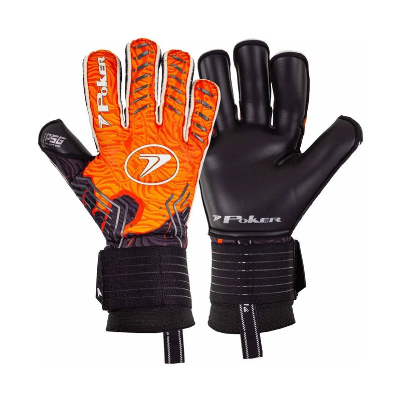 luva-goleiro-poker-profissional-breath-unissex-preta-laranja