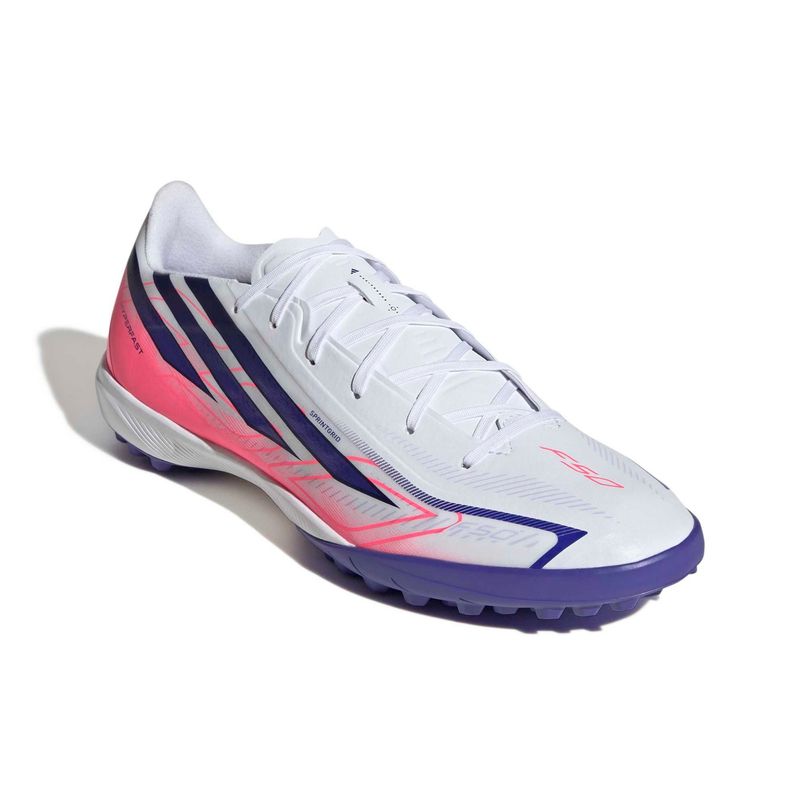 chuteira-society-adidas-f50-hyperfast-league-masculina-branca