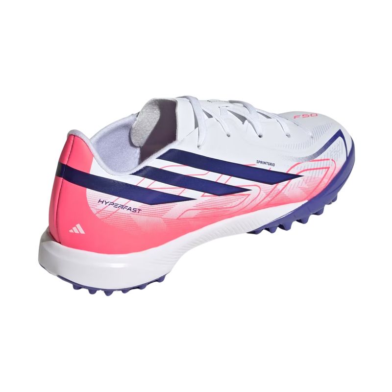 chuteira-society-adidas-f50-hyperfast-league-infantil-branca
