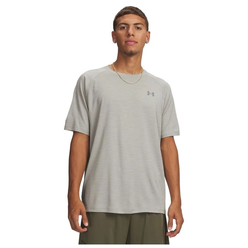 camiseta-under-armour-tech-textured-masculina-cinza