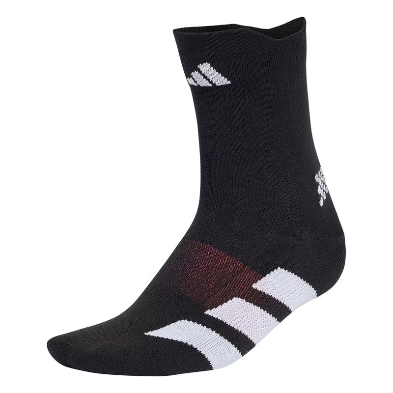 meia-adidas-cano-médio-adizero-unissex-preta
