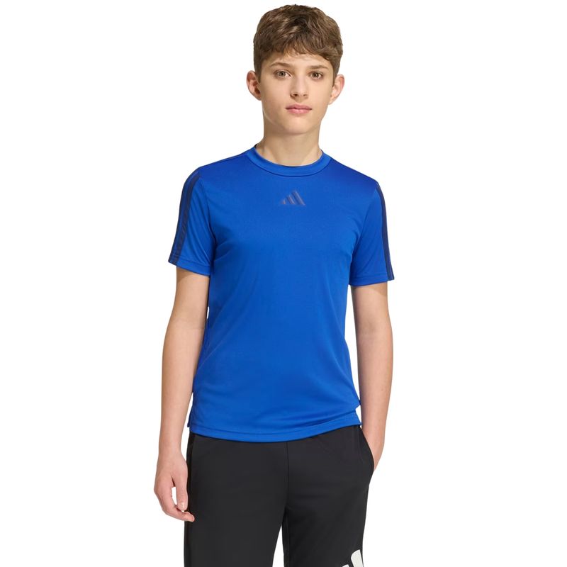 camiseta-adidas-train-essentials-infantil-azul
