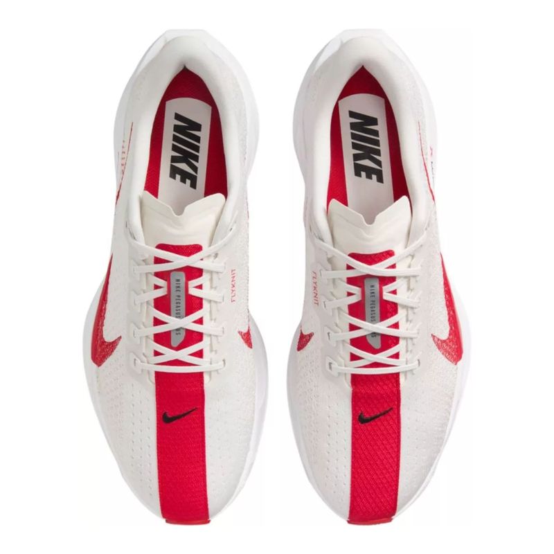 tênis-nike-pegasus-plus-masculino-bege-vermelho