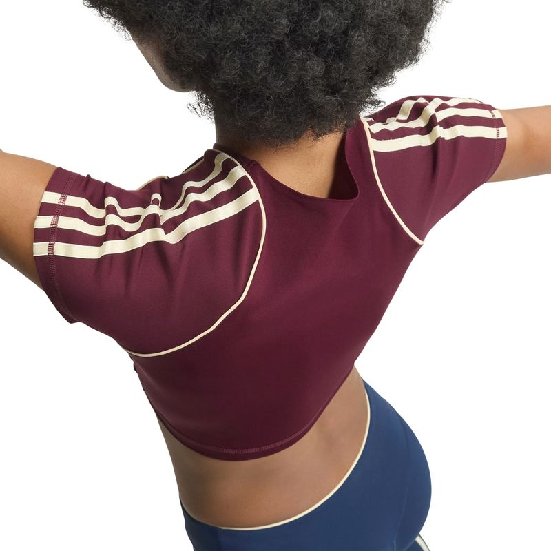 camiseta-cropped-adidas-esportivo-originals-superstar-feminina-bordô