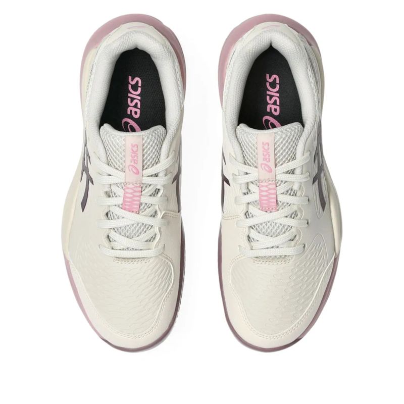 tenis-asics-gel-resolution-x-gs-saibro-infantil-branco-roxo