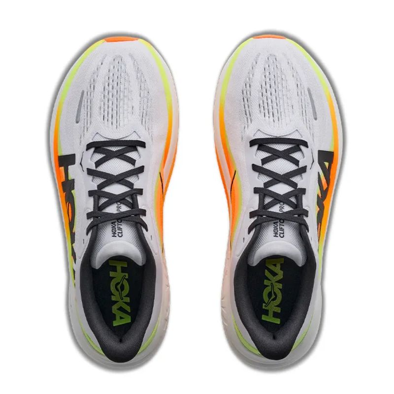 tênis-hoka-clifton-pro-masculino-cinza-verde