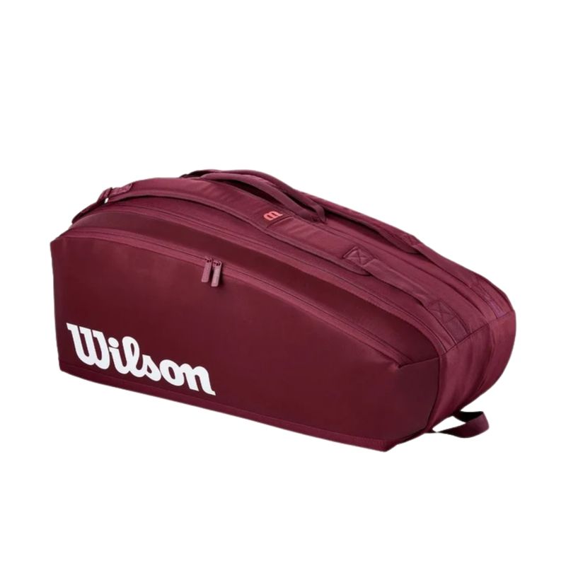 raqueteira-wilson-defyer-super-tour-v1-9-pack-unissex-bordô
