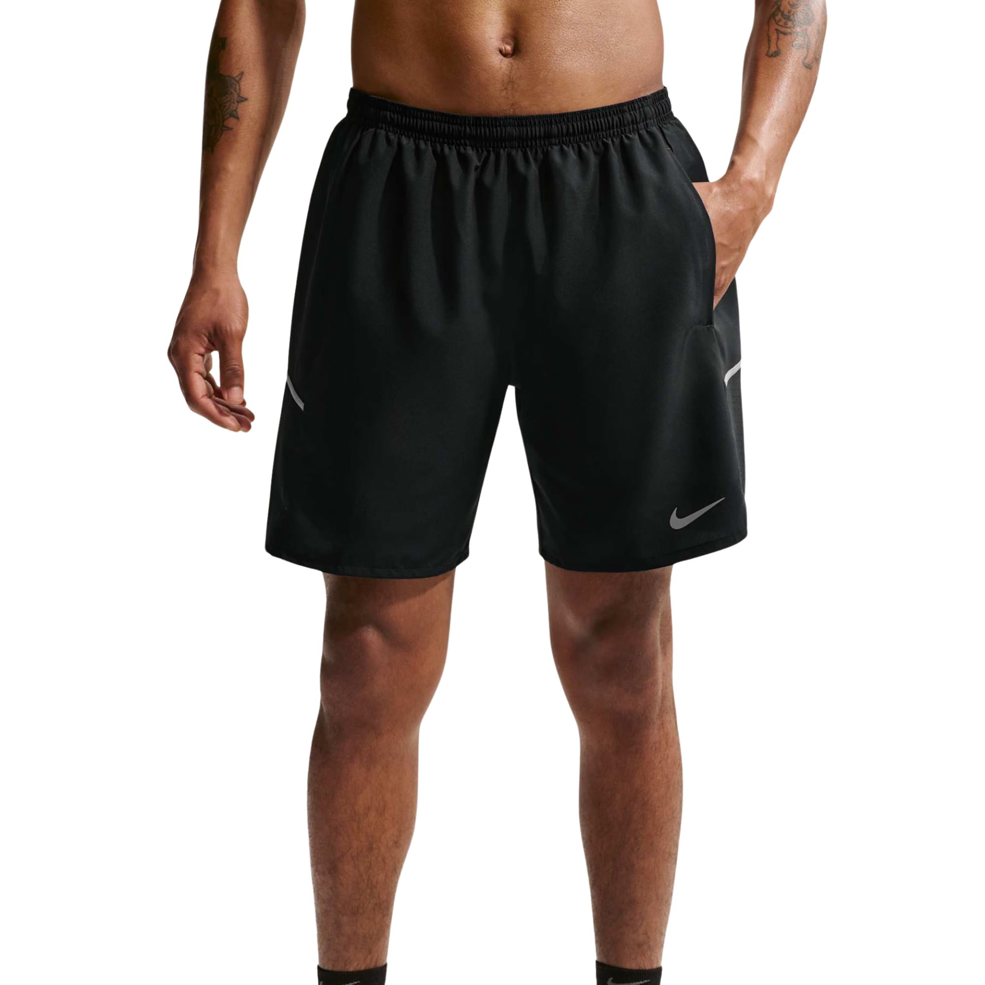 Shorts Nike Dri-Fit Nike Miler 7 Pol Masculino - Preto