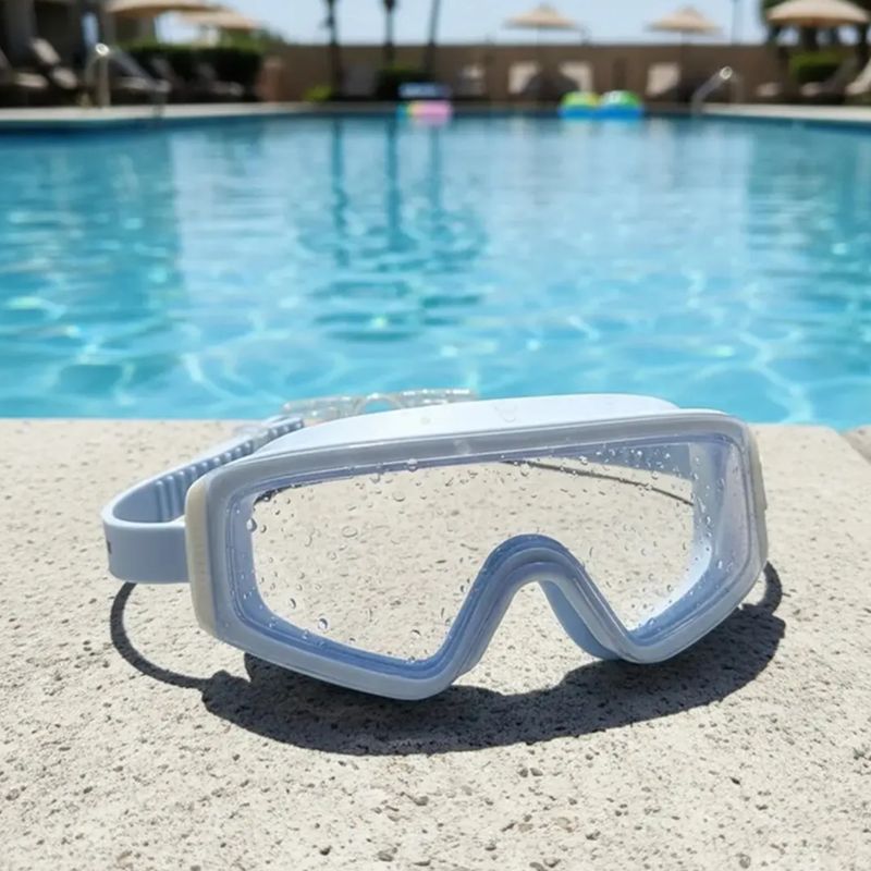 óculos-máscara-de-natação-speedo-glam-swim-infantil-azul