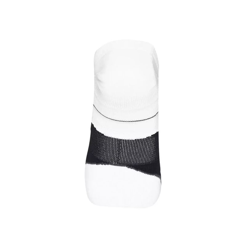 meia-mizuno-performance-invisível-unissex-branca-preta