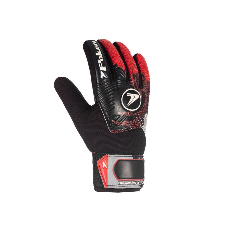 luva-de-goleiro-poker-training-infinity-infantil-preto